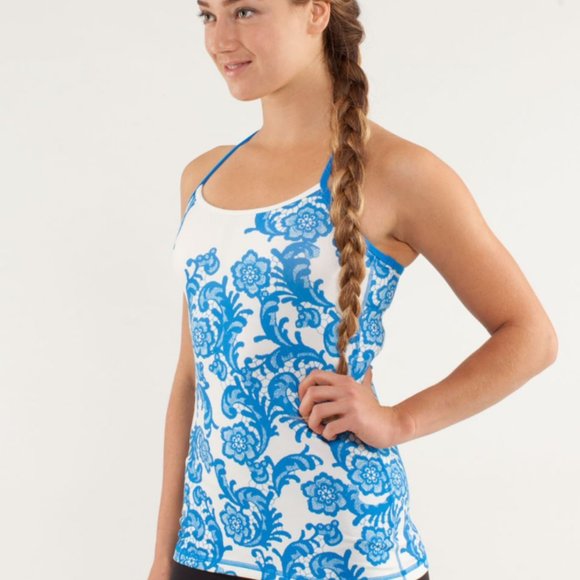 lululemon athletica Tops - Lululemon Power Y Tank Luon Light